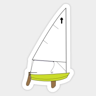 El Toro Sailboat Sticker